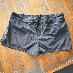 Womans Black Swim Shorts